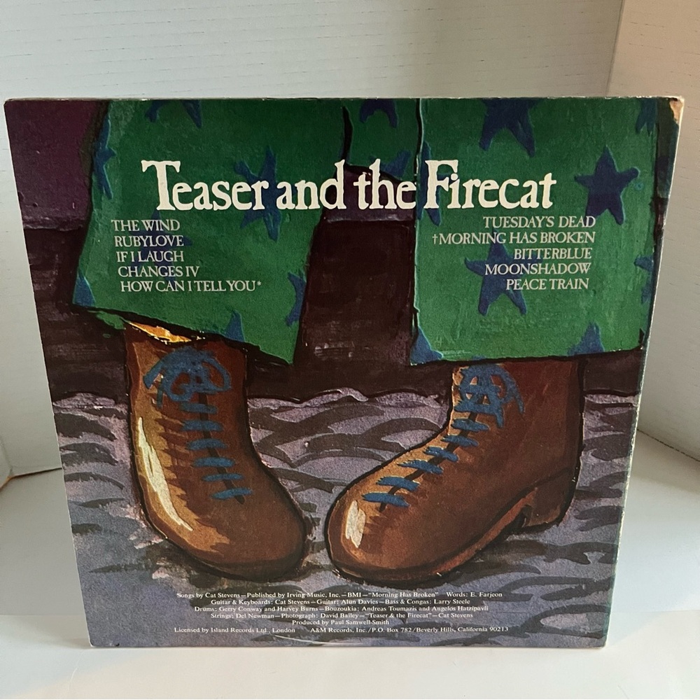 Cat Steven’s “Teaser and the Firecat” album 1971 mint condition - Picture 7 of 7